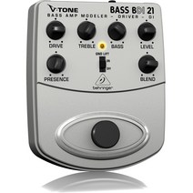 behringer bdi21 베이스 앰프 모델러 다이렉트 녹음 프리앰프 di box 전문 베이스 이펙터 무대 성능 및 녹음 믹서, 없음
