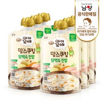 [남양유업] 맘스쿠킹 이유식 6개_7종 택1, 필수선택:쇠고기와두부 x6개 (12개월-)