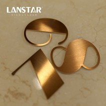 화장실안내판 스텐레스 자 현판 맟춤제작 번호판 가정용 디지털 아플리케 제시판 남성 여성 화장실표지판 호텔 1896722769, 5x8cm, 맟춤제작 로즈 골드 하나 디지털 (필