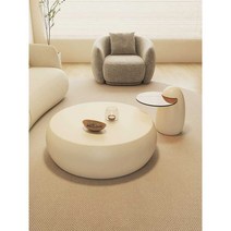 세라믹 쇼파 테이블 라운지 낮은 집꾸미기 원룸 소파, 낙타 단일 커피 테이블 전체 세트 90CM