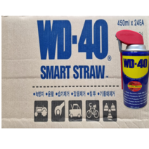 벡스 WD-40 방철윤활제 박스단위 24ea 일반형 스마트노즐 360ml 450ml, 퀀텀450ml 스마트노즐 1박스