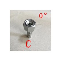 유압호스 고압 Metric M10-42 유압 콘 호스 엔드 withold 유형 튜브 고압 피팅 6-25mm 가시 조인트 커넥터, 01 C_06 8MM to M16x1.5