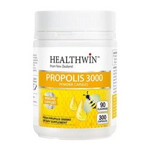 HEALTHWIN PROPOLIS POWDER 3 000MG 헬스윈 프로폴리스 파우더 3 000mg 300캡슐