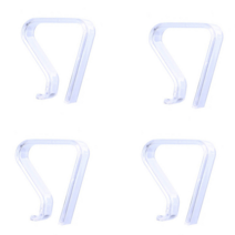 4P 투명 테이블 시트 고정클립, 대, 4개