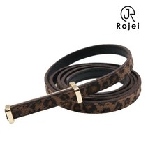 [로제이] 호피 정장 여성벨트 RLG072_BR