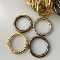 [세아퀼트] 가방 O링 오링 30mm 35mm 40mm 45mm(내경), 40mm청동