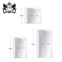 VIP 폴리우레탄 V가드 PPF보호필름 폭 50 100 150 CM X 길이10 CM재단/자동차 캠핑카 오토바이 자전거등 스크래치방지, 50CM*10CM, 1개