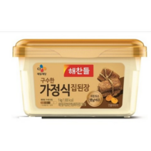해찬들 구수한 가정식 집된장, 1kg, 2개