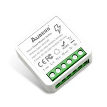 Tuya 스마트 홈 Wifi 에너지 모니터 스위치 모듈 16A 지원 2 방향 제어 자동화 Alexa Google, [01] With Energy Monitor, [10] 10 pcs