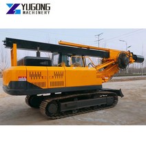 드릴링머신 임팩드릴 Water Well Drilling Rig Machine Rotary Hydraulic Crawler Mounted Price, 한개옵션0