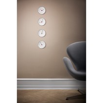 아르네야콥센 기압계/온도계/습도계/벽시계12cm, 습도계