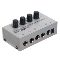 audi 호환 호환o Stereo Headphone Amp Amplifier with EU Power Adapter for Studio Recording Supplies, [03] Amplifier A