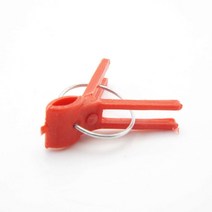 비닐하우스 미니비닐하우스 텃밭 베란다비닐하우스 틔운 Garden Graft Clip Plastic Plant Support Anti-fa, round mouth clip