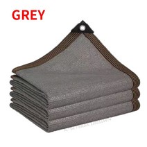 스카이어닝 캐노피 천막 테라스 썬룸 차양막 90% 정전 방지 자외선 HDPE 그늘 메쉬 발코니 보안 개인 정보, 01 grey_03 2x4m