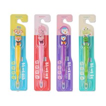 해호 뽀로로 피규어 칫솔 혼합A(뽀로로 루피 패티 크롱), 1세트