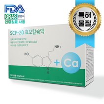 세로토닌 scp-20 특허물질 효모칼슘액 100ml x10포, 100ml x10포x6박스