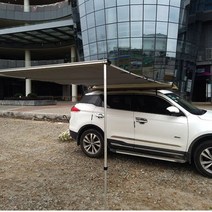 자동차 사이드 어닝 캐노피 차량용 캠핑 그늘막 텐트 차박타프 어닝 쉘터 1.5-2m, 사진 색상, 1.5 - 2 m