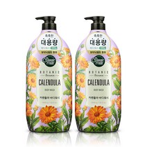 샤워메이트 보타닉테라스 워시 카렌듈라, 1.2kg, 2개