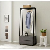 이동식 행거장 2단 800 서랍장 옷걸이 GD0423_05 스틸, 상세페이지 참조3, 쿠팡 본상품선택