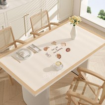 테이블보 인테리어 방수 단열 깔개 컵 직사각형 레스토랑 내열성 받침, 90x140cm, 빵