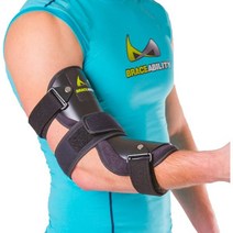 BraceAbility 팔목 터널 증후군 팔꿈치 보조기 척골 신경 포착으로 인한 통증 를 위한 부목 과신전 예방 및 수술 후 팔 고정 장치 - S(소형중형), 01.소형(1팩)
