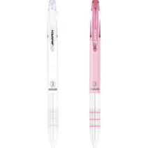 자바펜 셀렉트 3공바디 낱개 / 3색 볼펜 / DIY 펜 / 볼펜바디 / 골라 만드는 볼펜, 핑크