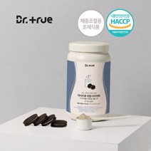 초유 산양유 프로틴 담은 닥터트루 리얼 다이어트 식사대용 단백질 쉐이크 쿠키앤크림맛 750g(25일분) + 보틀포함, h. 화이팅 오구