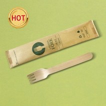 나무포크 개별포장 (140mm) 2000개
