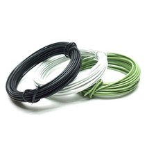 원예 공예용 분재철사(블랙 화이트 그린) (두께2.5mm) / 10M x 3개, 그린, 1개