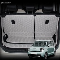 샤오토 더 뉴 레이 트렁크매트 차박매트, 20년식 이상(스탠다드 등급호환X), 베이지, 베이지, 더뉴 레이 20년식~현재