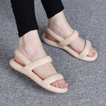 분홍슈즈 이선샌달 스펀지 여성샌들 초경량 여름 스트랩샌들