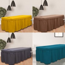 아이샵오픈 침대커버 베드커버 왁싱베드커버 (홀X) 미용베드 병원침대커버, 68번 실크 공단-에그샬(홀X), 프릴주름