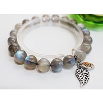 박진기획 정품 월광석 원석팔찌 8mm 힐링스톤 탄생석