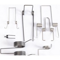 용수철스프링 다기능 비틀림 스프링 스틸 이중 와이어 직경 DIY 1/1.1/1.2/1.4/1.8mm 2개325267, 1x7mm 1 coils, 2개