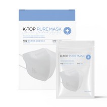 케이탑 KF94 마스크 새부리형 화이트 블랙 (5매입) (대형), 화이트50매(5매입*10)