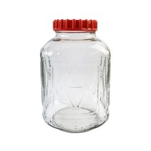 대신 담금주병 유리병 매실병 과실주병 사각 12L, 1개