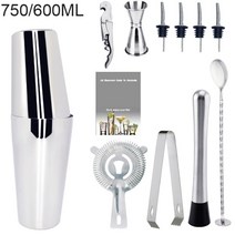 홈파티 칵테일 세트 칵테일 쉐이커 바텐더 용품 바 키트 8, 11p 750600ml 세트