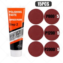 자동차 정비 자동차 헤드 라이트 복원 광택 키트 차량 헤드 라이트 광택 페이스트 액체 라이트 수리 스