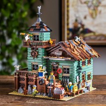 레고아이디어 오래된 낚시가게 2295pcs 21310 중국 호환 블록 생일 선물, A
