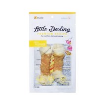 간식 치킨맛 우유껌 2개입 강아지스트레스해소 치석껌 오래먹는간식 풍산개 화이트테리어 맛있는간식 퍼그