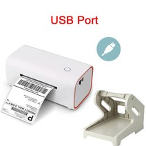 스티커프린터 네임 라벨기 배송 라벨 프린터 패키지용 열 가정 및 소기업 4x6126412, USB, 미국 플러그