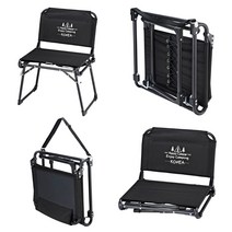 코베아2웨이 플랫 체어 캠핑 등산 휴대용 경량 접이식 입식 좌식 다용도 폴딩 백패킹 의자, 단품