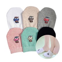 [삭스팡] 남녀 빠삐푸우 토우캡/하프삭스 양말 10켤레