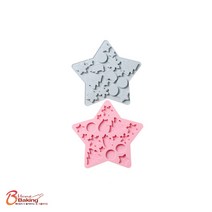 차칸쿡-실리콘몰드 크리스마스별17구 랜덤1개