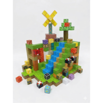 크레프트 자석블럭 피규어세트 마그네틱,