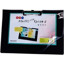 메카라인 멀티클립보드 가로.A4 민.1개 클리어파일 문구 사이트 메뉴판 사무 결재판 화일철 용지, 우주라인 쿠팡 마16수12 본상품선택