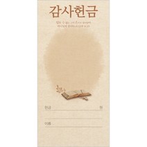 진흥팬시 감사 헌금봉투 3145 (100매입)