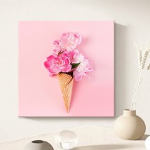 더 아트 컴퍼니 행운을 부르는 모란꽃그림 재물운 금전운 승진운 명예운 액자 80종 1-40, 30. 핑크 스위트콘