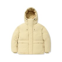 COVERNAT RDS 플러피 다운 파카 아이보리