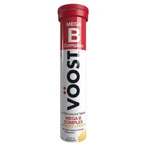 Voost Mega B Complex Effervescent 부스트 메가 B 컴플렉스 발포 20타블렛 2팩, 수량, 상세참조